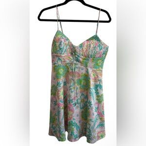 FOR LOVE AND LEMONS PASTEL FLORAL DRESS